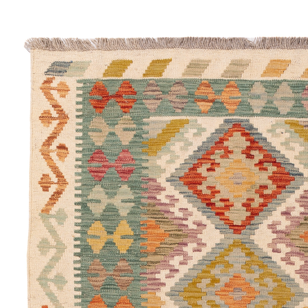 Kilim Maimana Tapijt 200x149cm - Wollen tapijt
