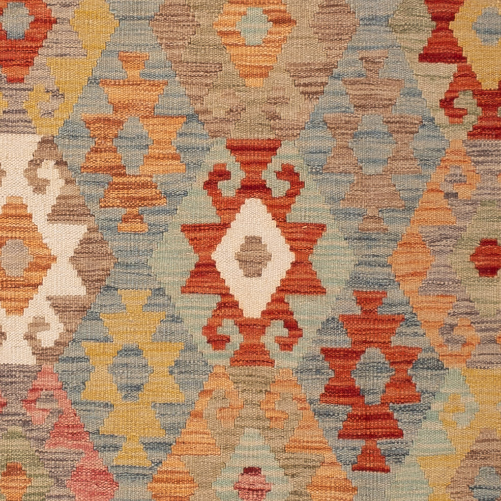 Kelim Teppich - Splash - 203 x 149 cm - bunt