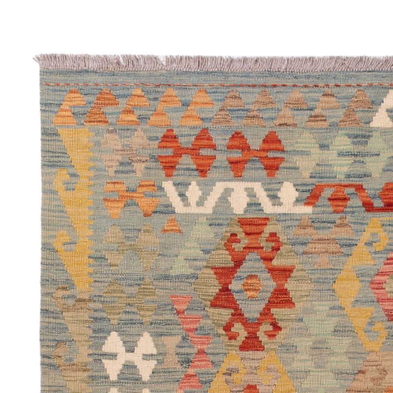 Kelim Teppich - Splash - 203 x 149 cm - bunt