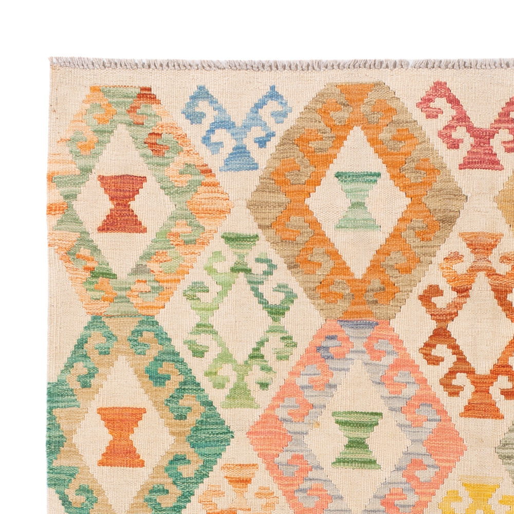 Kilim Maimana Tapijt 198x149cm - Wollen tapijt