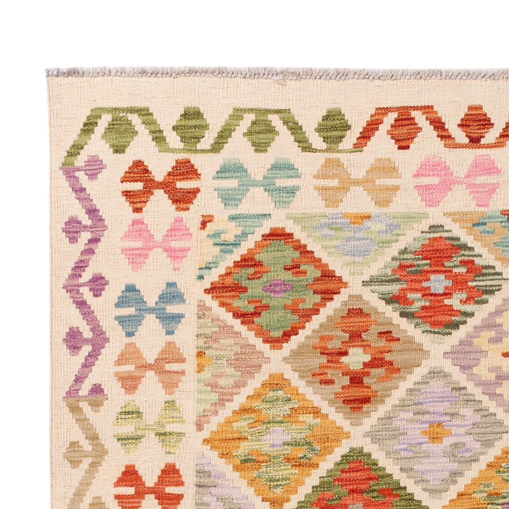 Kilim Maimana Tapijt 196x148cm - Wollen tapijt