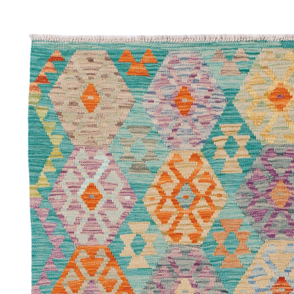 Kilim Maimana Tapijt 193x151cm - Wollen tapijt