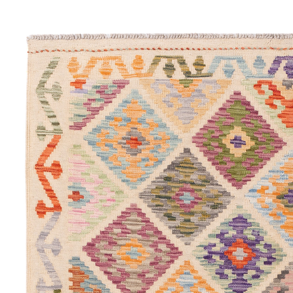 Kilim Maimana Tapijt 197x150cm - Wollen tapijt