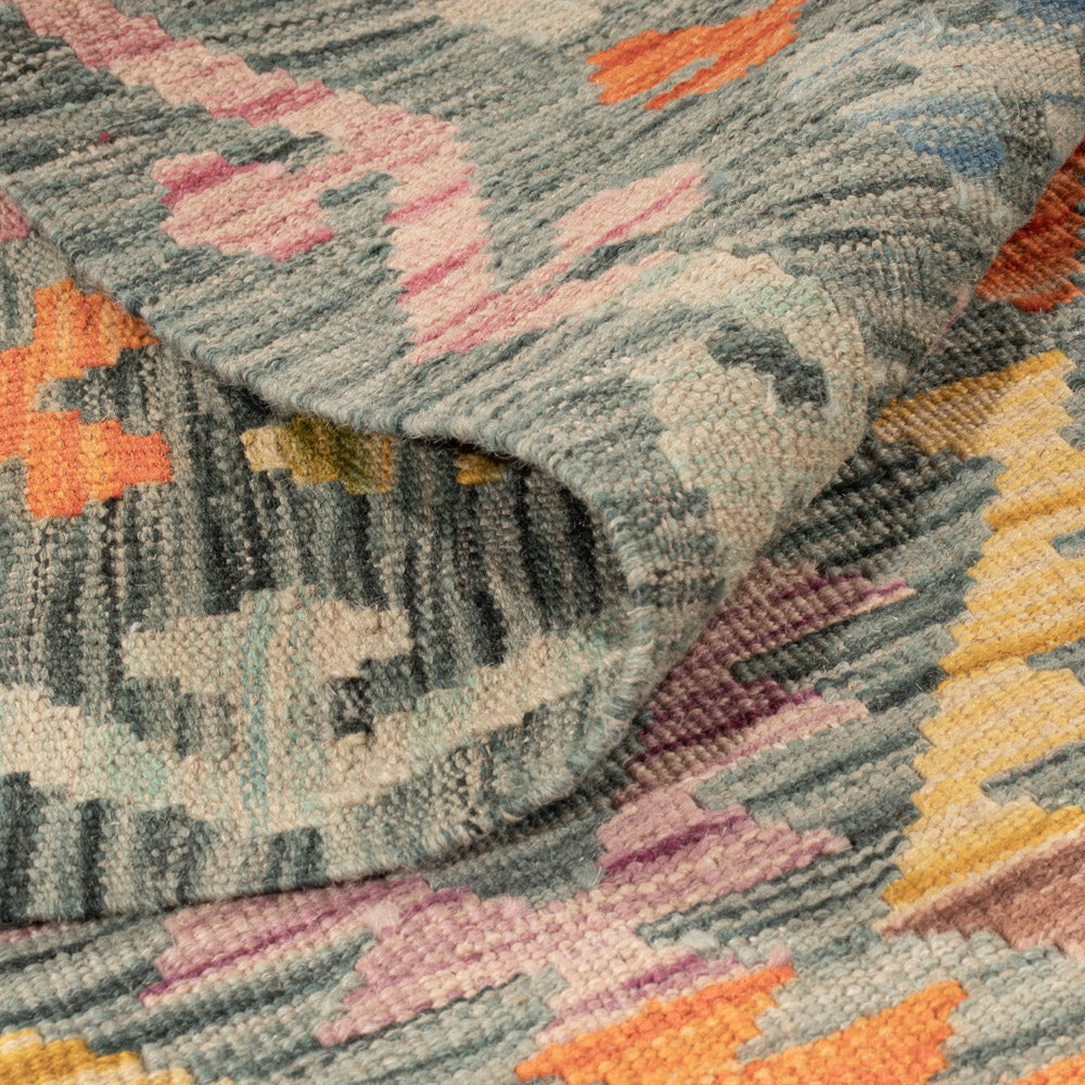 Kelim Teppich - Splash - 152 x 102 cm - bunt