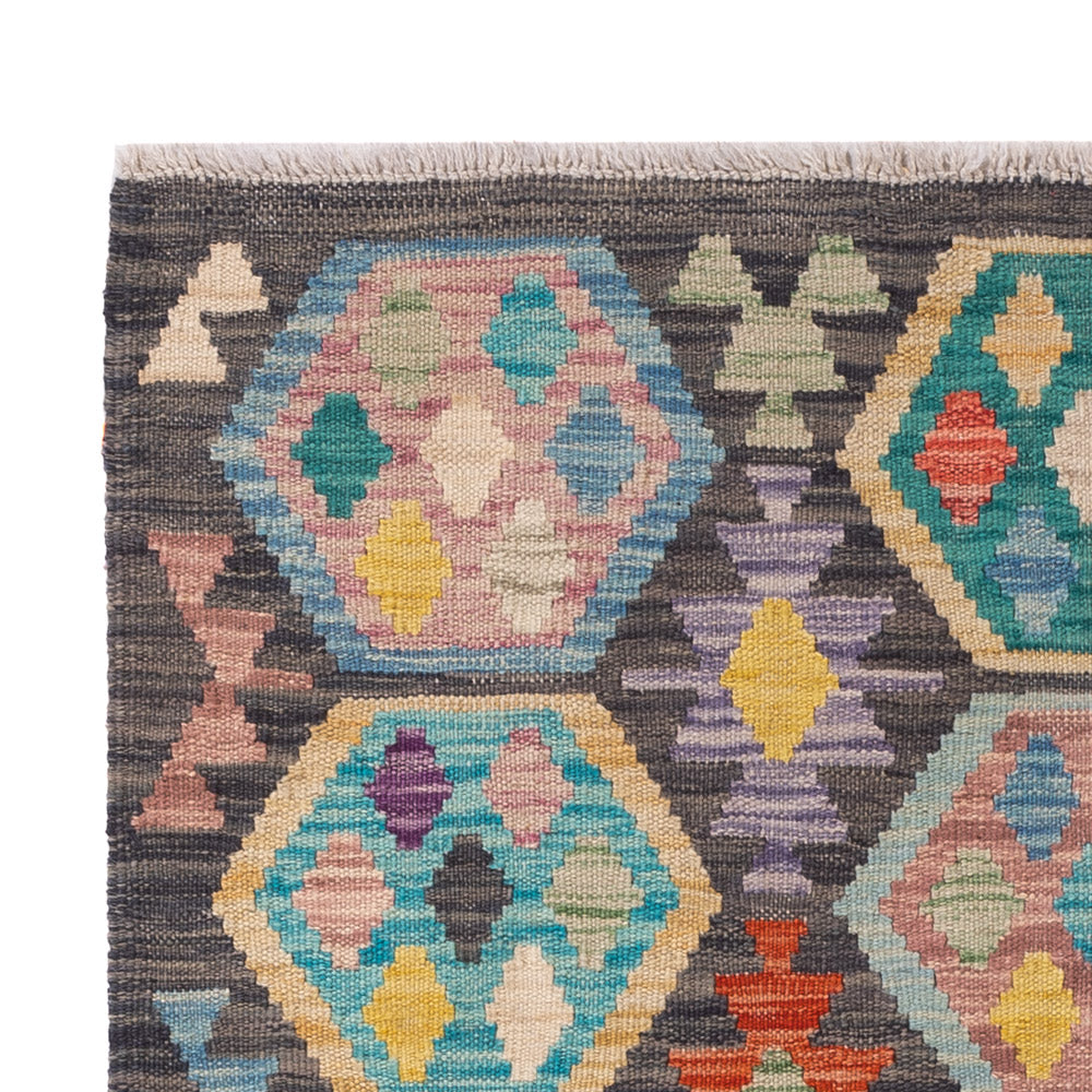 Kilim Maimana Tapijt 151x100cm - Wollen tapijt