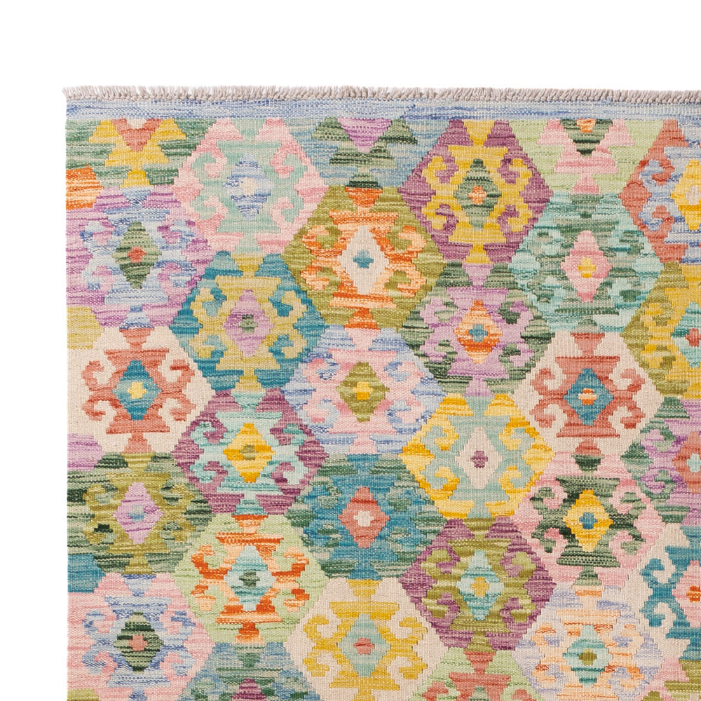 Kilim Maimana Tapijt 243x180cm - Wollen tapijt