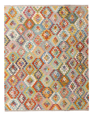 Kelim Teppich - Splash - 236 x 187 cm - bunt