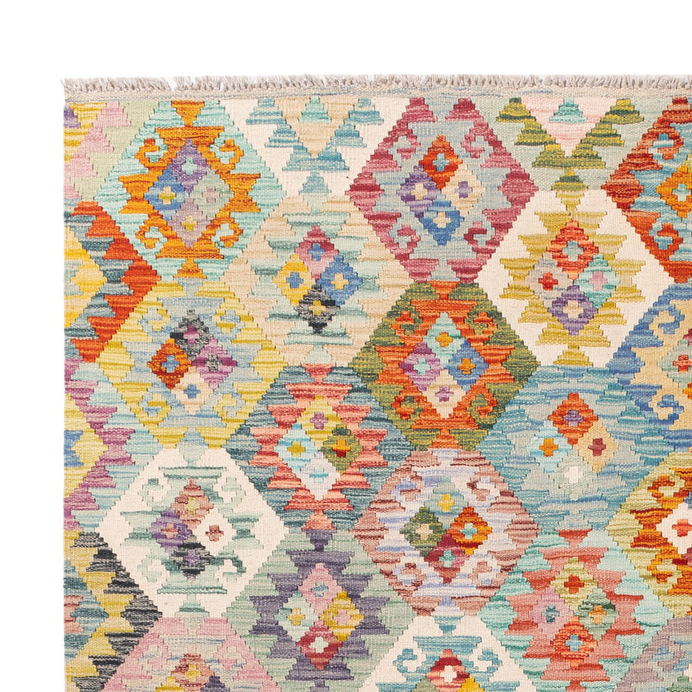 Kilim Maimana Tapijt 236x187cm - Wollen tapijt