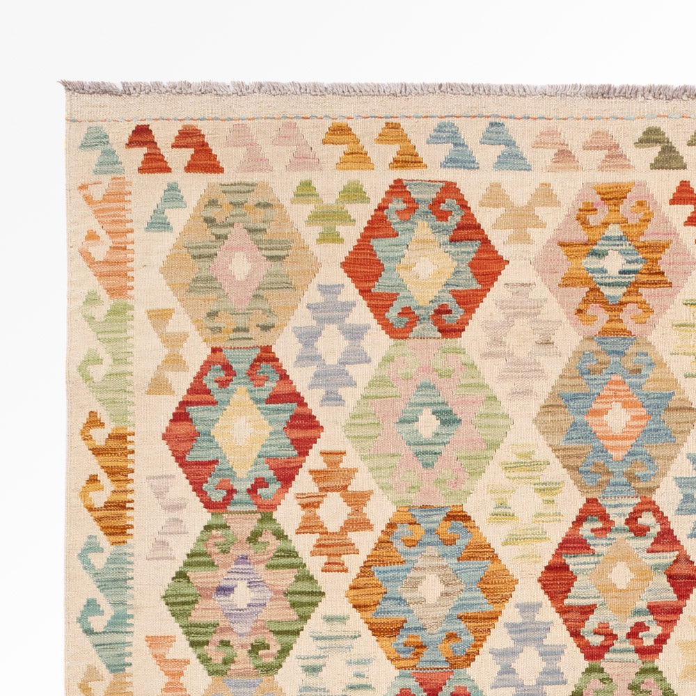 Kilim Maimana Tapijt 247x181cm - Wollen tapijt