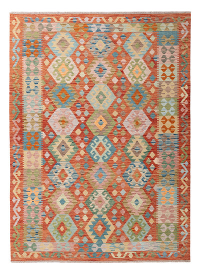 Kilim Maimana Tapijt 176x244cm - Wollen tapijt - gekleurd