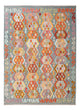 Kilim Maimana Tapijt 242x178cm - Wollen tapijt