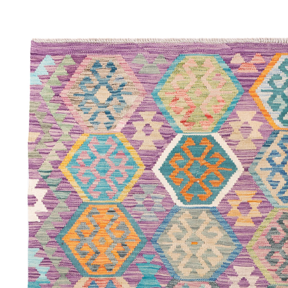 Kilim Maimana Tapijt 258x182cm - Wollen tapijt