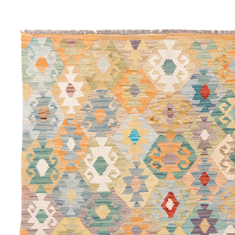 Kilim Maimana Tapijt 242x172cm - Wollen tapijt