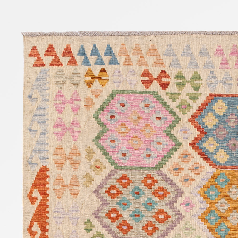 Kilim Maimana Tapijt 258x176cm - Wollen tapijt