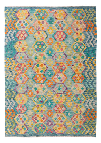 Kilim Maimana Tapijt 173x245cm - Wollen tapijt - gekleurd