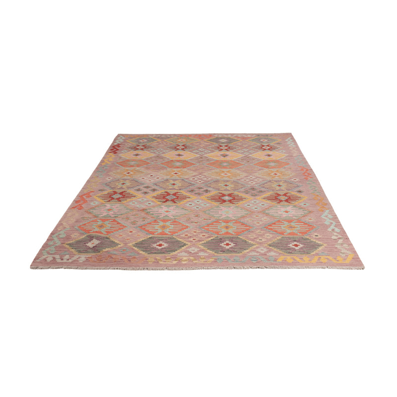 Kelim Teppich - Splash - 246 x 174 cm - bunt