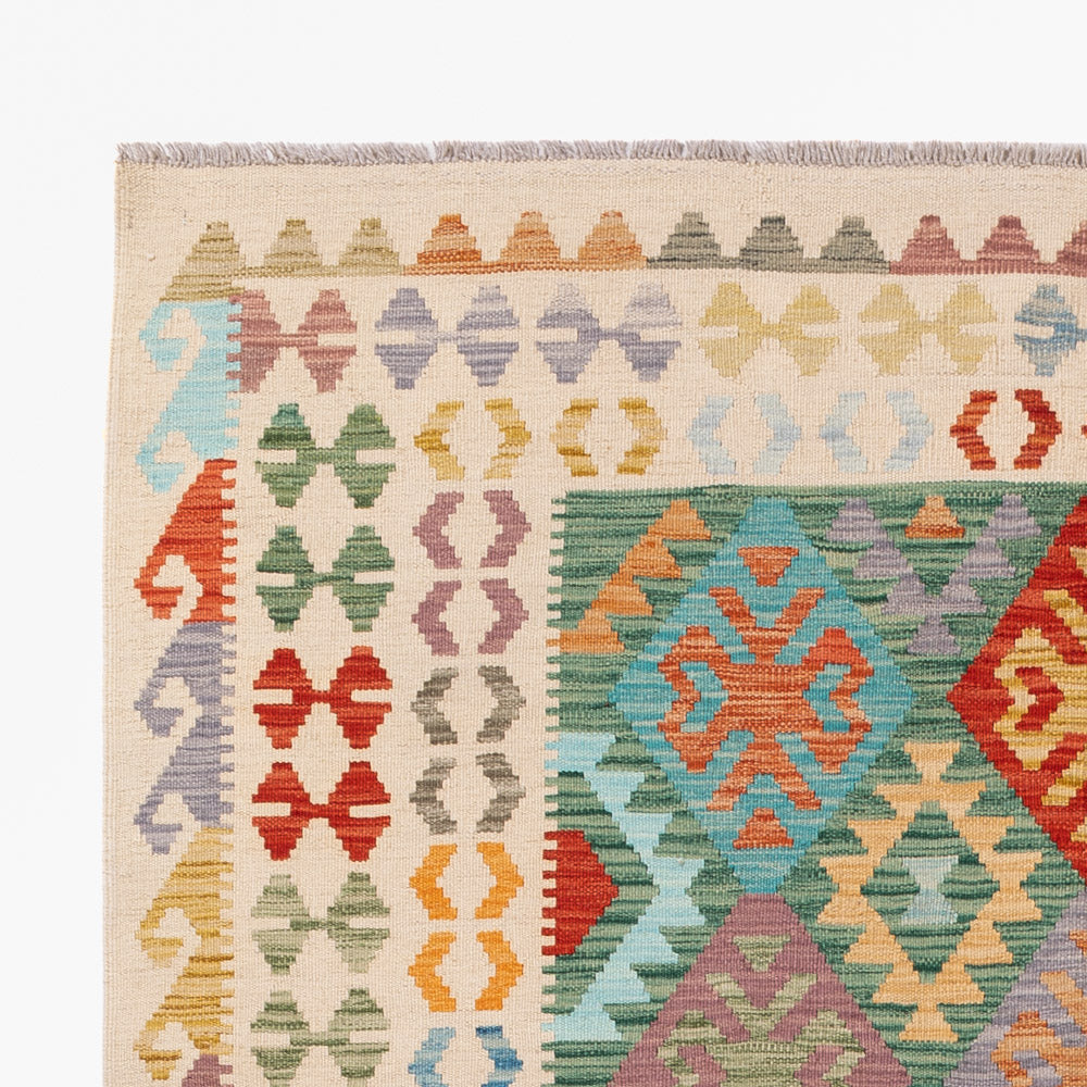 Kilim Maimana Tapijt 252x171cm - Wollen tapijt