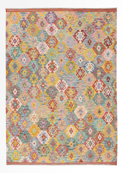 Kilim Maimana Tapijt 180x246cm - Wollen tapijt