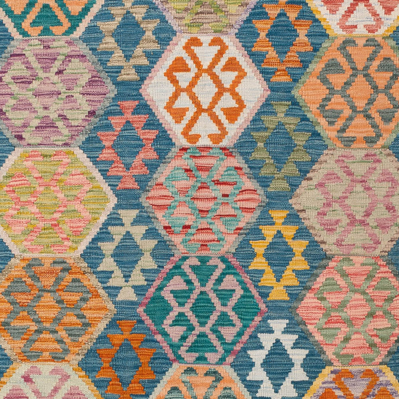 Kelim Teppich - Splash - 245 x 180 cm - bunt