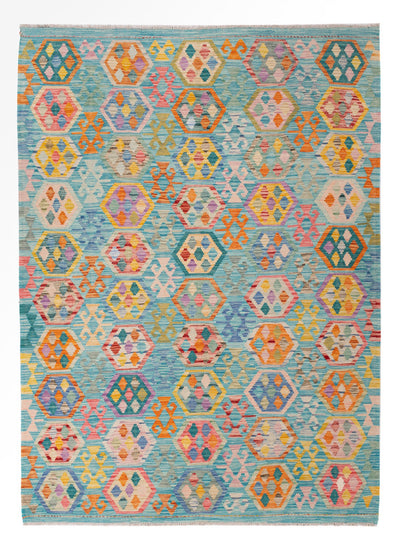 Kilim Maimana Tapijt 177x248cm - Wollen tapijt