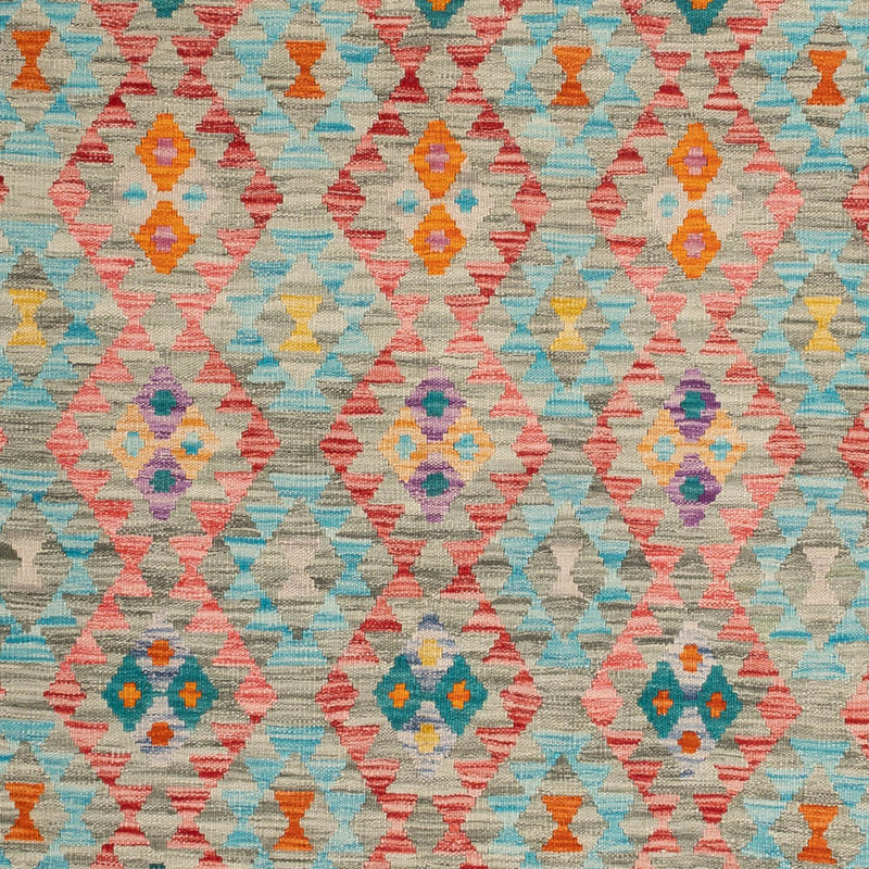 Kelim Teppich - Splash - 255 x 178 cm - bunt