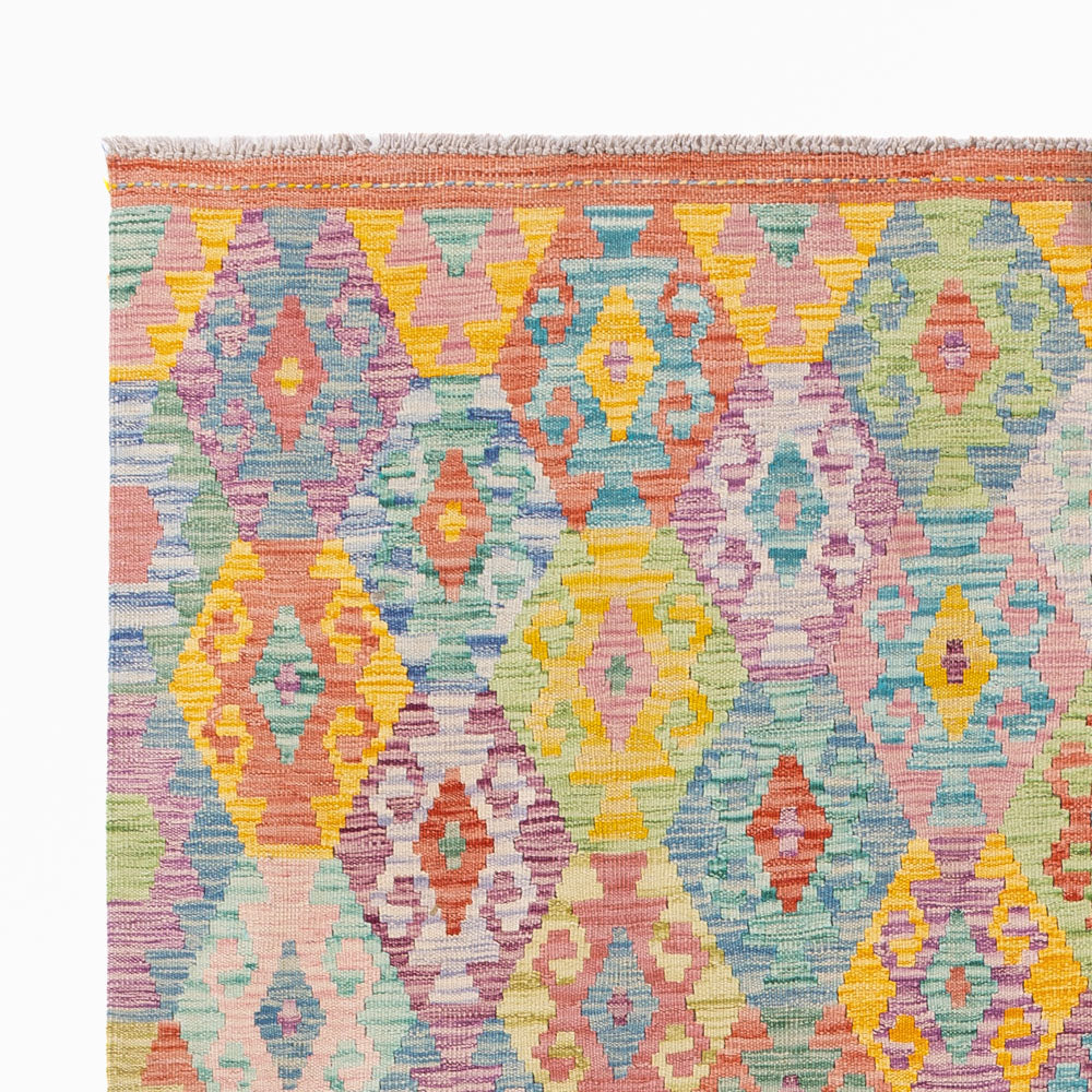 Kilim Maimana Tapijt 245x177cm - Wollen tapijt