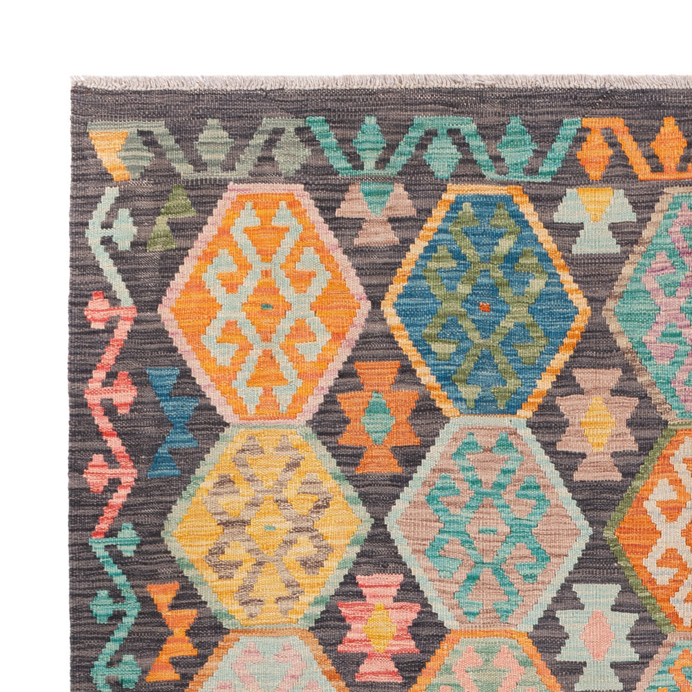 Kilim Maimana Tapijt 232x175cm - Wollen tapijt