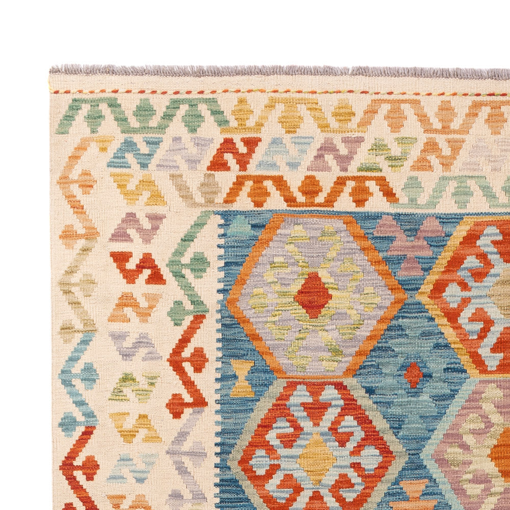 Kilim Maimana Tapijt 249x175cm - Wollen tapijt