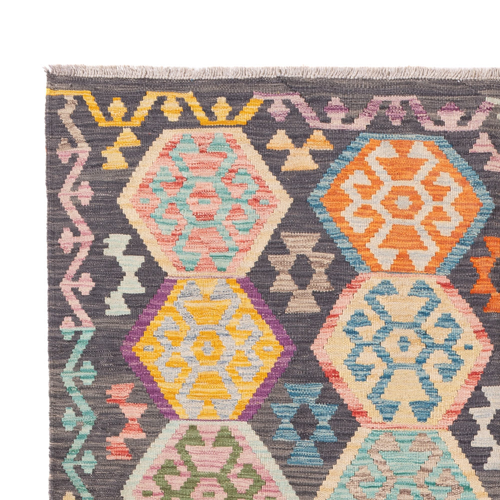 Kilim Maimana Tapijt 244x172cm - Wollen tapijt