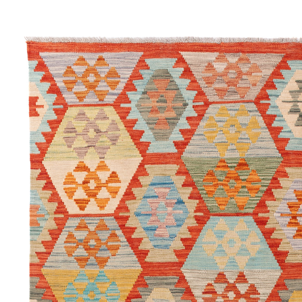 Kilim Maimana Tapijt 238x183cm - Wollen tapijt