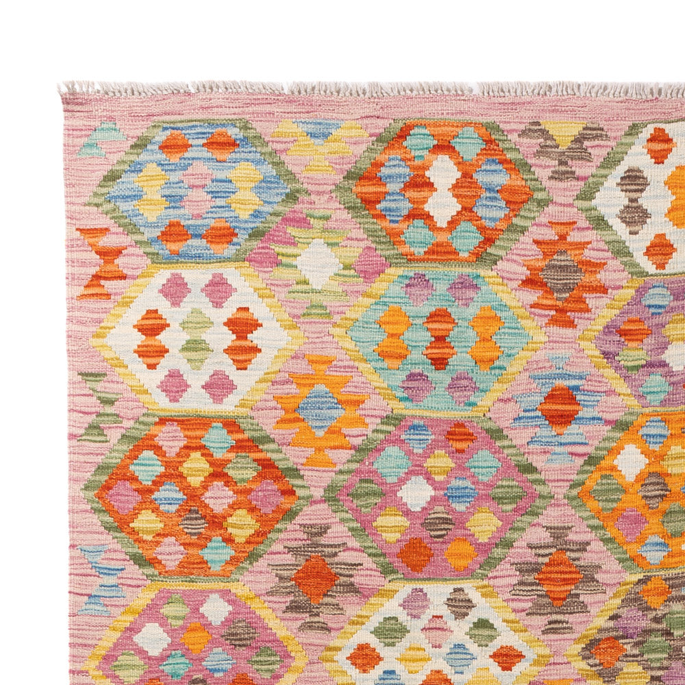 Kilim Maimana Tapijt 248x178cm - Wollen tapijt
