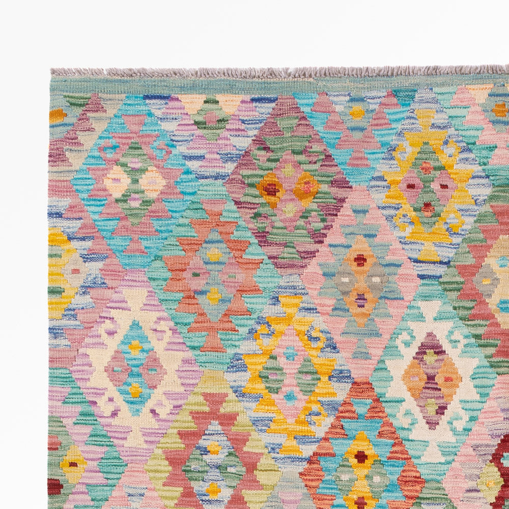 Kilim Maimana Tapijt 256x176cm - Wollen tapijt