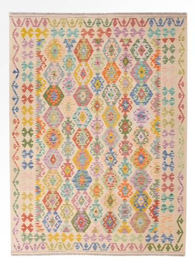 Kilim Maimana Tapijt 179x246cm - Wollen tapijt