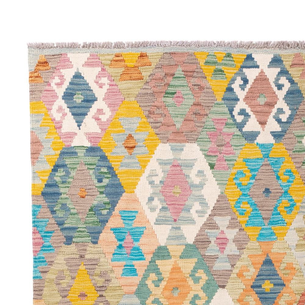 Kelim Teppich - Splash - 245 x 175 cm - bunt