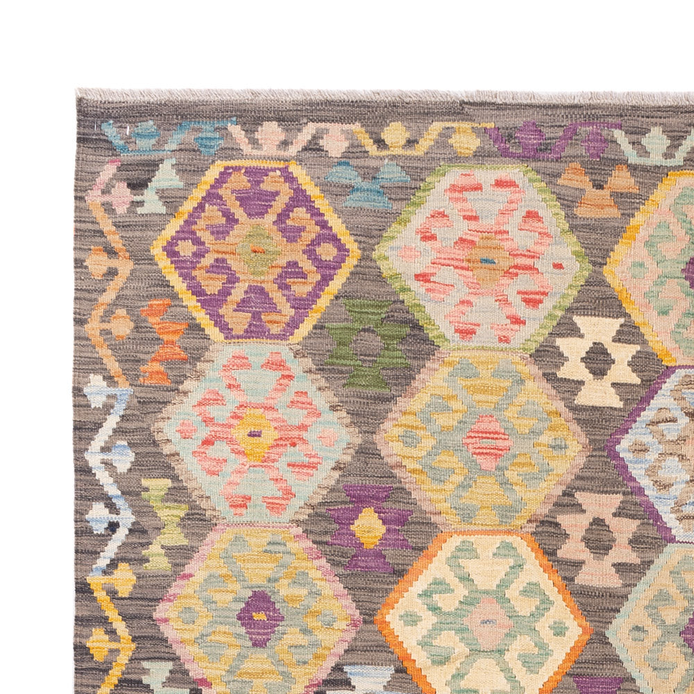 Kilim Maimana Tapijt 185x237cm - Wollen tapijt