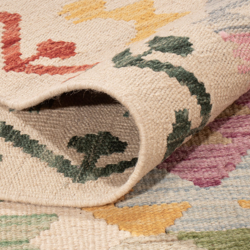 Kelim Teppich - Splash - 243 x 170 cm - bunt