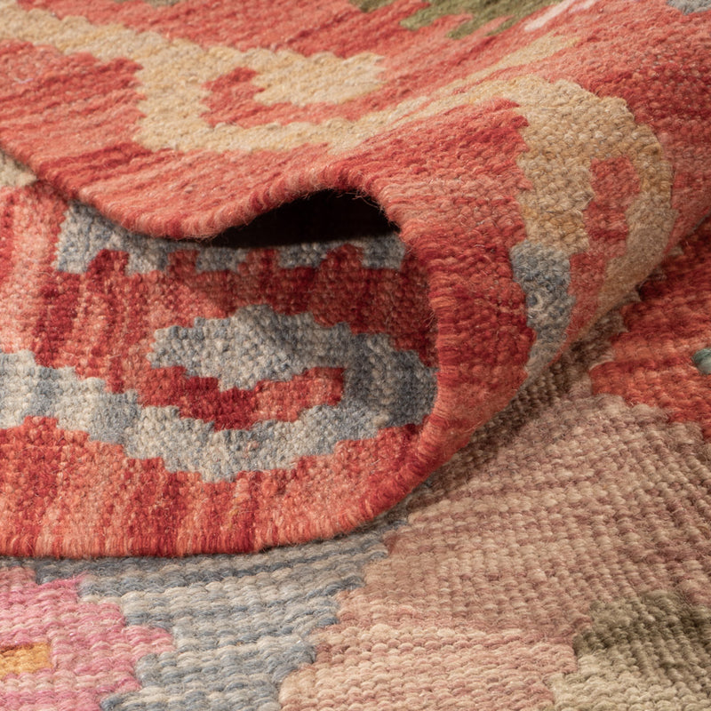 Kelim Teppich - Splash - 243 x 172 cm - bunt