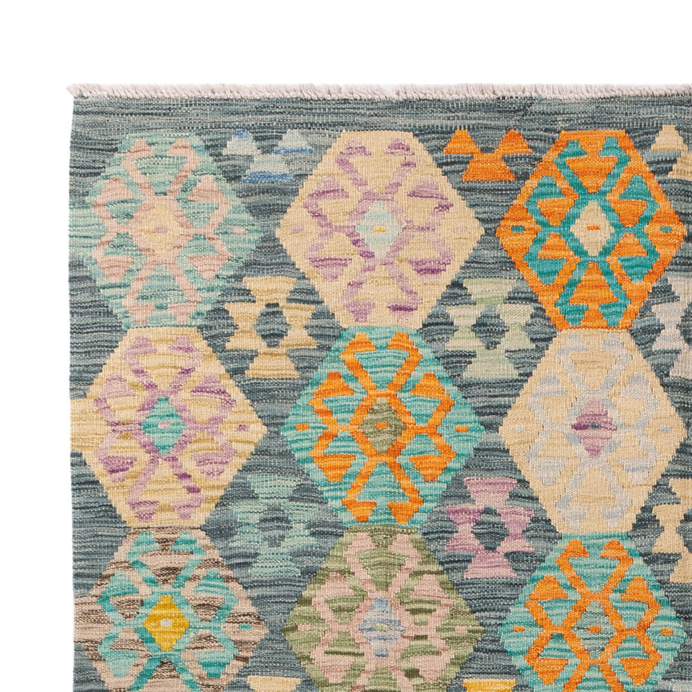 Kilim Maimana Tapijt 251x168cm - Wollen tapijt