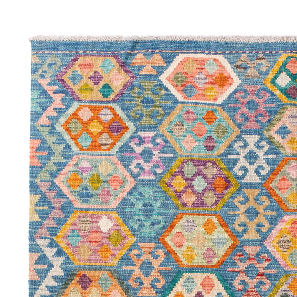 Kilim Maimene Tapijt 242x175cm - Wollen tapijt