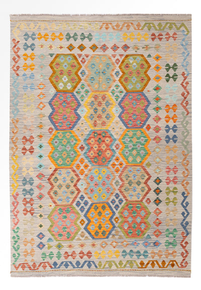 Kilim Maimana Tapijt 181x255cm - Wollen tapijt