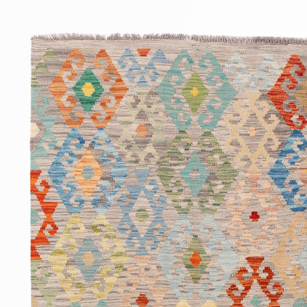 Kilim Maimana Tapijt 252x185cm - Wollen tapijt