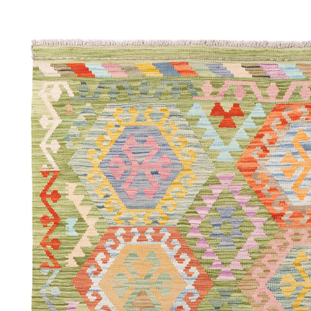 Kilim Maimana Tapijt 249x177cm - Wollen tapijt