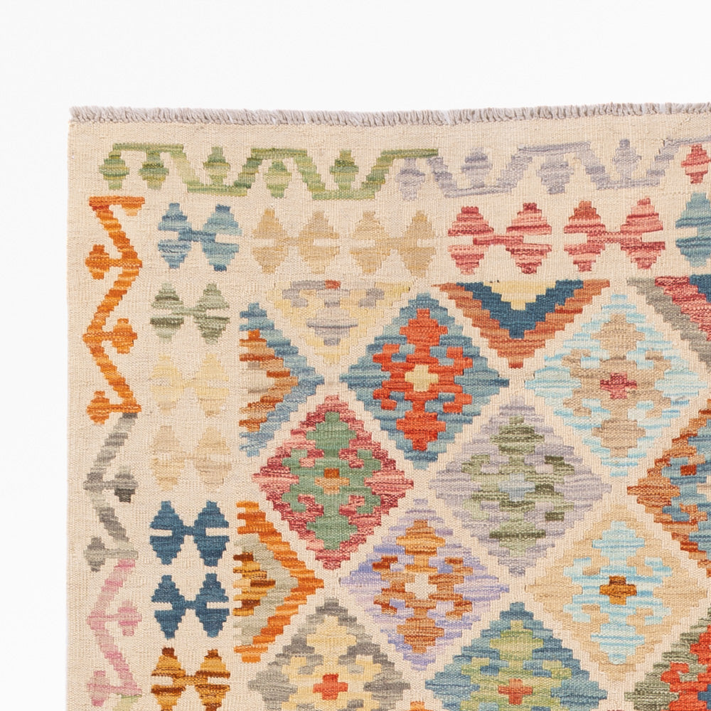 Kilim Maimana Tapijt 248x180cm - Wollen tapijt