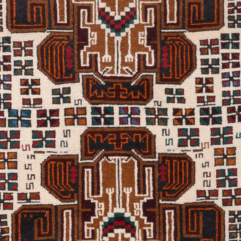 Baluch tapijt - 140 x 90 cm - crème