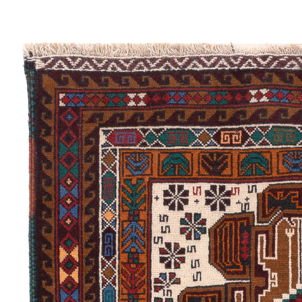 Baluch tapijt - 140 x 90 cm - crème