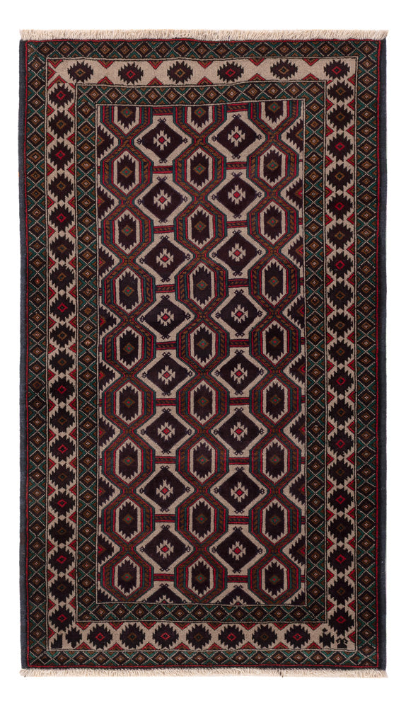 Baluch tapijt - 140 x 90 cm - veelkleurig