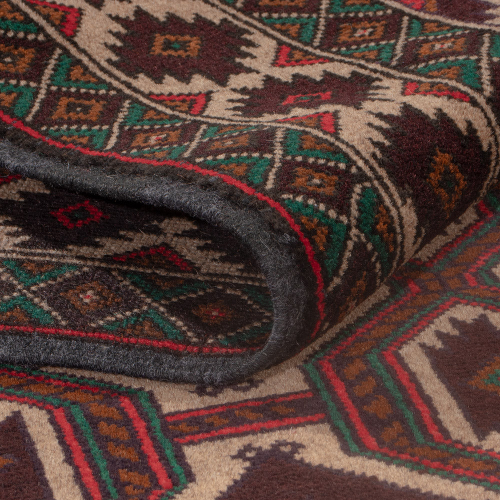 Baluch tapijt - 140 x 90 cm - veelkleurig