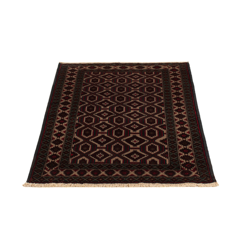 Belutsch Teppich - 140 x 90 cm - mehrfarbig