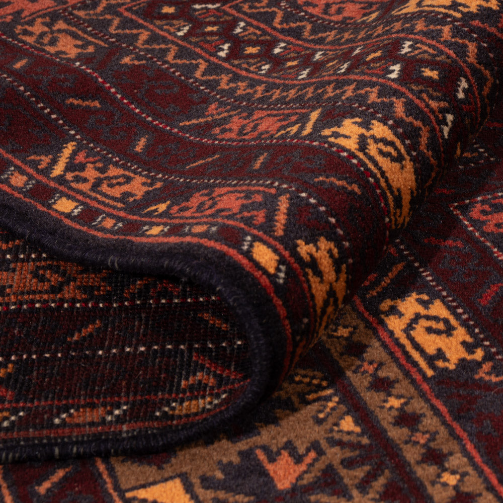 Belutsch Teppich - 140 x 90 cm - mehrfarbig