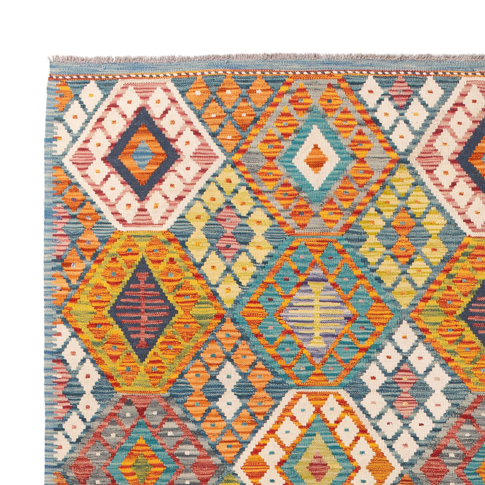 Kilim Maimana Tapijt 236x193cm - Wollen tapijt